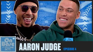 Aaron Judge Responds to Arson Judge and Untold FA Stories  On Base with Mookie Betts Ep 4 [upl. by Ecerehs]