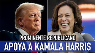 ¡PROMINENTE REPUBLICANO Apoya a Kamala GolpeATrump [upl. by Nahpos]