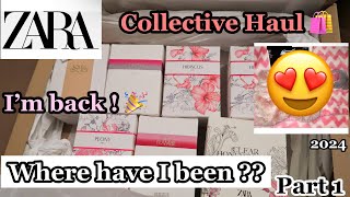 Collective ZARA haul Part 1   Where Have I Been  Im back guys  amp I have an announcement [upl. by Uel]