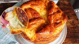 How to make fluffy sweet condensed milk bread Kozunak STEP BY STEP [upl. by Eerac]