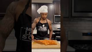 10MINUTE AIR FRYER SALMON BITES 🍣 recipe easy food viralvideo shorts reels dinner fyp [upl. by Nerwal]