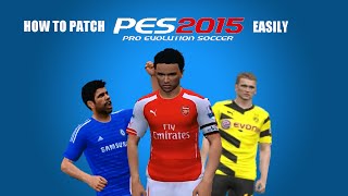 HOW TO PATCH PES 2015 PC EASILY USING CPK FILES [upl. by Romola]