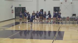 Norton Lancers vs Foxboro Warriors volleyball  Fri Oct 25 2024 [upl. by Vasos]