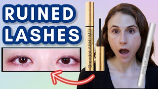 The TRUTH about LASH SERUMS GrandeLASH RevitaLASH Lash Boost Dr Dray [upl. by Ketti]