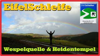 EifelSchleife Wespelquelle und Heidentempel 🌈 27K [upl. by Mirisola]