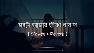 Monta Amar Vison Kharap  Slowed  Reverb   Bangla Aesthetic Song  Taj Shah AudioText [upl. by Cecilia]