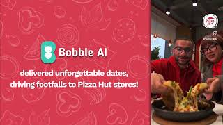 Over 2 Million Clicks Pizza Hut’s Valentine’s Campaign with Bobble AI [upl. by Anirahc]