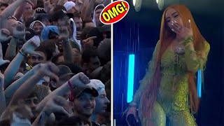 Epic Showdown Ice Spice vs Fans Who Booed Taylor Swift at Rolling Loud 😧🤯 [upl. by Ferreby]