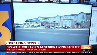 Ceiling collapse forces evacuation at Prescott Valley senior facility [upl. by Atwood697]