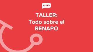 Taller Todo sobre el RENAPO  Runahrcom [upl. by Ahsimin]