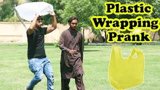 Plastic Wrapping Prank  Pranks In Pakistan  Humanitarians Mini [upl. by Heidt]