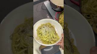 •Pesto Soslu Makarna• makarnatarifi pesto shortvideo food [upl. by Wareing]