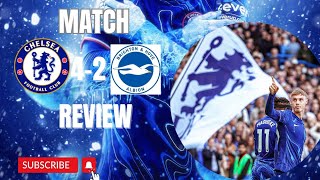 CHELSEA VS BRIGHTON MATCH REVIEW cfc chelsea chelseafc [upl. by Lachman]