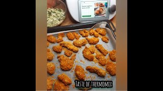 20 Domowe nuggetsy z dwoma sosami 🐔  Taste of thermomix 💚 [upl. by Alyehs]