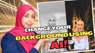 Change Your Background with AI StepbyStep Tutorial [upl. by Kirimia606]