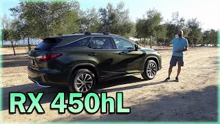 2020 Lexus RX 450hL Hybrid Review  3 Rows 29 MPG and AWD [upl. by Misti952]