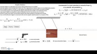Pendolo Balistico [upl. by Celinda]
