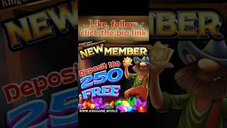 🎰 KingGame Bonus Deposit 100amp get 250 FREE💸Click the bio link to join now ampenjoy the funKingGame [upl. by Uot]