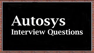 Autosys Interview Questions [upl. by Zantos]