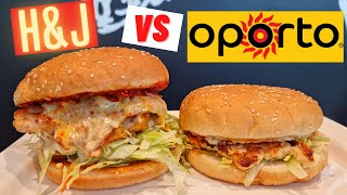 How to make an Oporto Bondi Portuguese Chicken Burger [upl. by Romain]