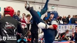 Fin Heesom  WAKO British National Championships 2023 All PF Fights [upl. by Mcclish]