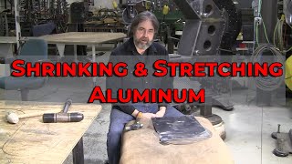 Metal Shaping EXTREME Shrinking and Stretching Aluminum [upl. by Hahnke440]