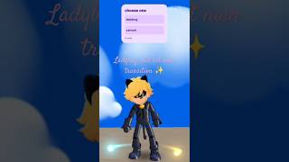 Ladybug and cat noir transition ✨game pkxd tiyagaming131 [upl. by Ainoet]