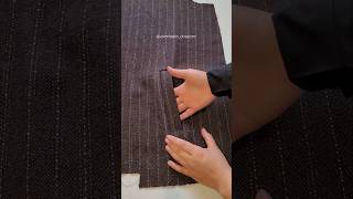 LA POCHE PASSEPOILÉE sewing sewingtutorial couture [upl. by Ravaj]