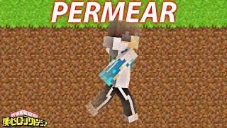 INDIVIDUALIDADE  PERMEAÇÃO NO BOKU NO HERO ADDON Minecraft pocket edition [upl. by Marnie]