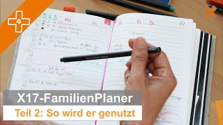 X17  FamilienPlanerPaket Wie ich den Famlienplaner nutze [upl. by Lerraj]