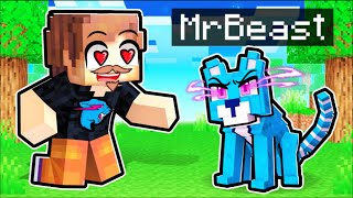 I Opened FREE YouTuber Pet Store in Minecraft [upl. by Aiker]