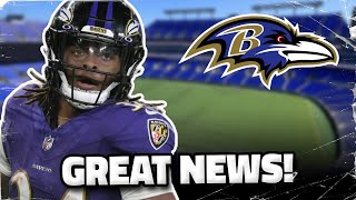 🚨🏈 This is the BEST NEWS the Baltimore Ravens could receive [upl. by Nagey]