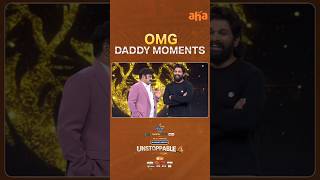 It’s not just on screen AlluArjunonline has had his share of OMG Daddy moments in real life too ❤️ [upl. by Ateuqirne]