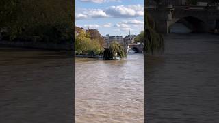 QUANDO CHOVE MUITO EM PARIS NÍVEL DO SENA SOBE paris parisdomeujeito dicasdeparis [upl. by Anig401]