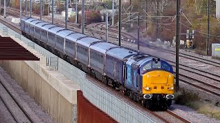 No110 Trains Around Werrington Junction 2nd 9th 12th amp 13th November 2023 [upl. by Elnar515]