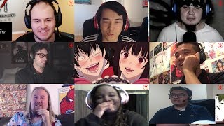 【海外の反応】賭ケグルイ×× 1話 Kakegurui ×× Episode 1 Live Reaction Mashup [upl. by Nwavahs]