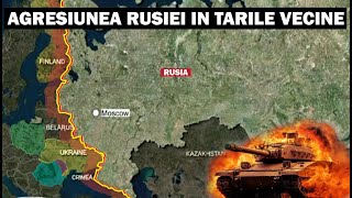 Agresiunea Rusiei fata de Tarile Vecine  Compilatie [upl. by Eibba270]