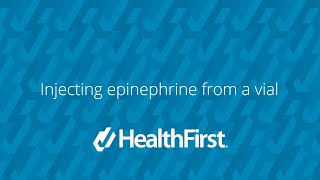 How to Administer Epinephrine From a Vial or Ampule [upl. by Nahej]