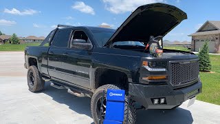 DIY Oil Change  2017 Silverado 1500 [upl. by Meirrak990]