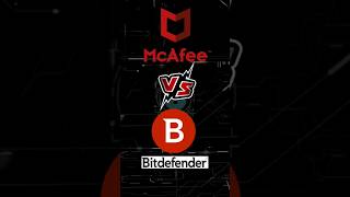 McAfee vs Bitdefender  CyberSecurity Solutions Clash⚡️shorts [upl. by Stegman]