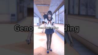 Genocídio ending yanderesimulator yander ayanoaishgenoiciquiending [upl. by Nima]