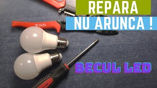 Cum repari un bec LED [upl. by Flatto]