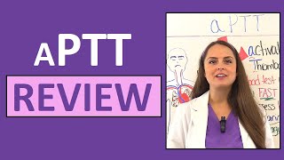 aPTT Blood Test Normal Range Nursing NCLEX Labs Review [upl. by Aiblis]