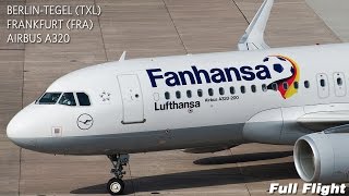 Lufthansa Full Flight  Berlin to Frankfurt  Airbus A320 [upl. by Leif]