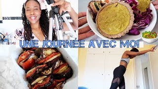 Vlog  Une Journée Dans Mon Assiette PlantBased🌱 Recette Flan À La Banane 🍌 [upl. by Eldoria]