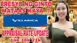 MATAAS KAYA ANG APPRAISAL RATE NGAYON   VILLARICA PAWNSHOP [upl. by Piwowar198]