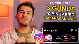 3 Günde 10 Bin İnstagram Takipçi Arttırma [upl. by Consuelo]