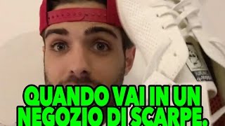 QUANDO VAI IN UN NEGOZIO DI SCARPE PARODIA [upl. by Nnoryt]