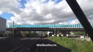 Führerstandsmitfahrt  Koblenz Hbf  Remagen  Bonn  Köln Eifeltor [upl. by Emelun]