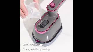 Handheld Garment Steamer garmentsteamer ironing laundry [upl. by Kolosick144]